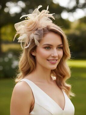 Fascinator Headpiece for Special Occasions (see more photos)
